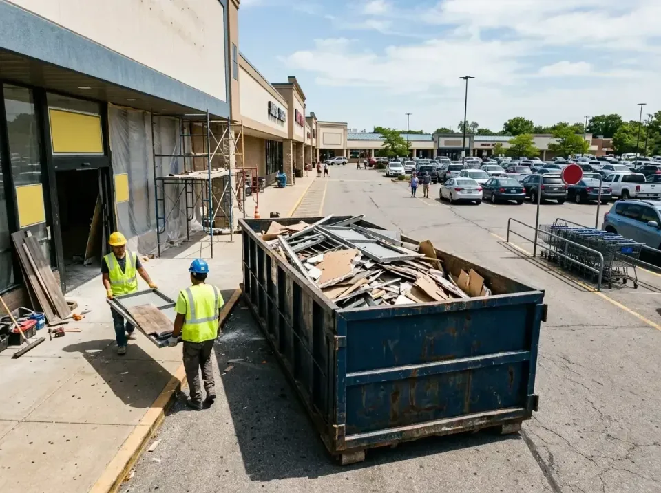 retail-store-renovation-debris-003 — frequently asked questions, Roll-off Dumpster Rentals in Odenville, AL